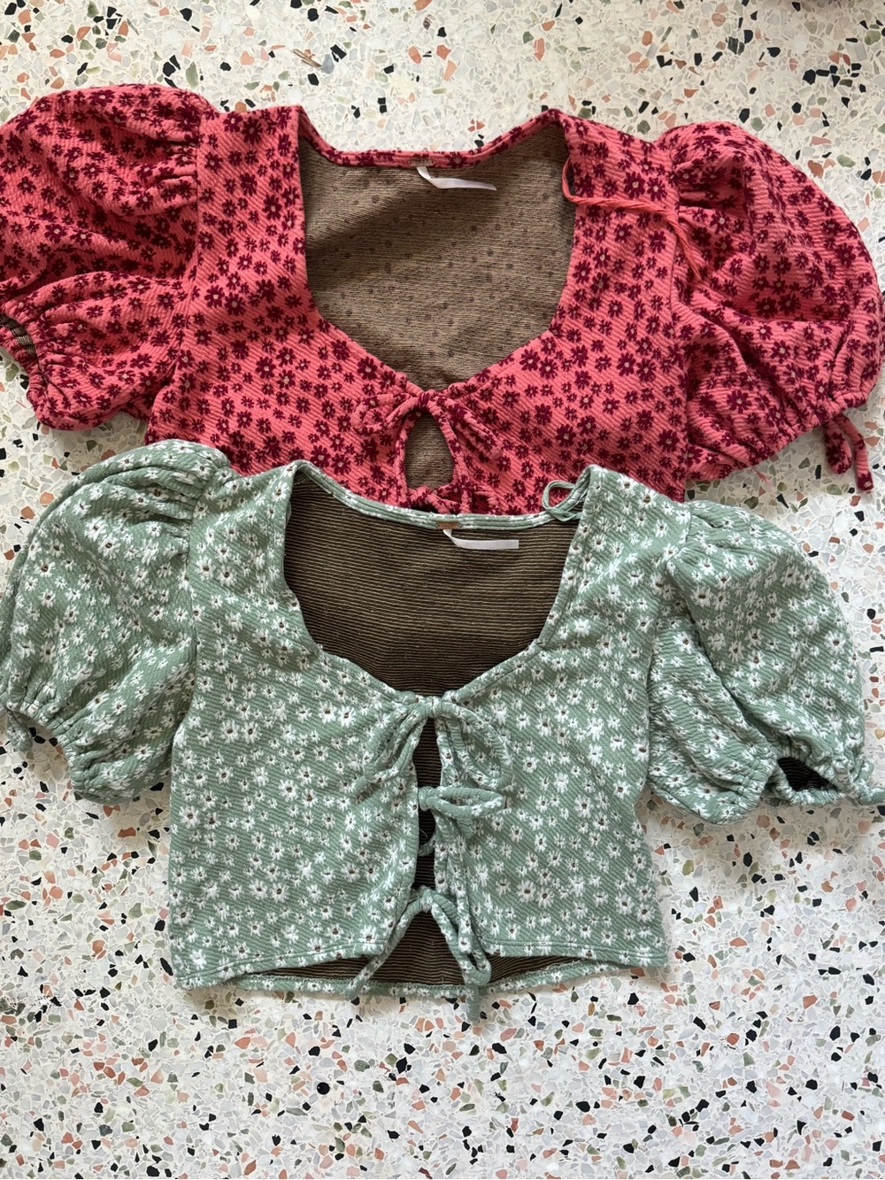 2 Free People Sweet Sun Tops